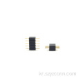 1.27mm 핀 헤더 단일 행 스트레이트 5P